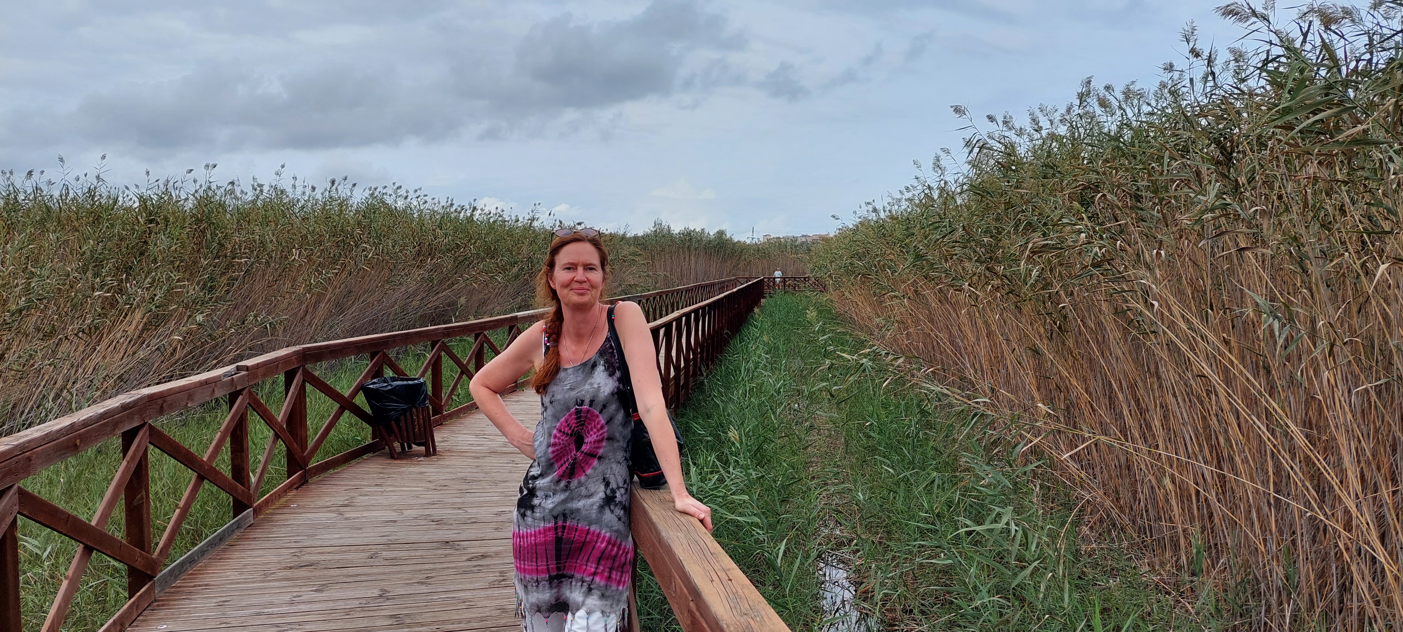 Foto van Maartje Lindhout in de natuur